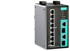EDS-P510A-8POE - Commutateurs Ethernet Gigabit PoE+ administrables - 8 ports + 2 ports combo Gigabit - Protection surtensions 3 KV_0