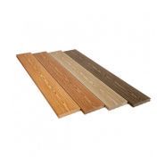 Lames de terrasse Élégance Structurée 180 - Rullier - section 23 x 180 mm - composite pleine imitation bois - longueur 4m_0