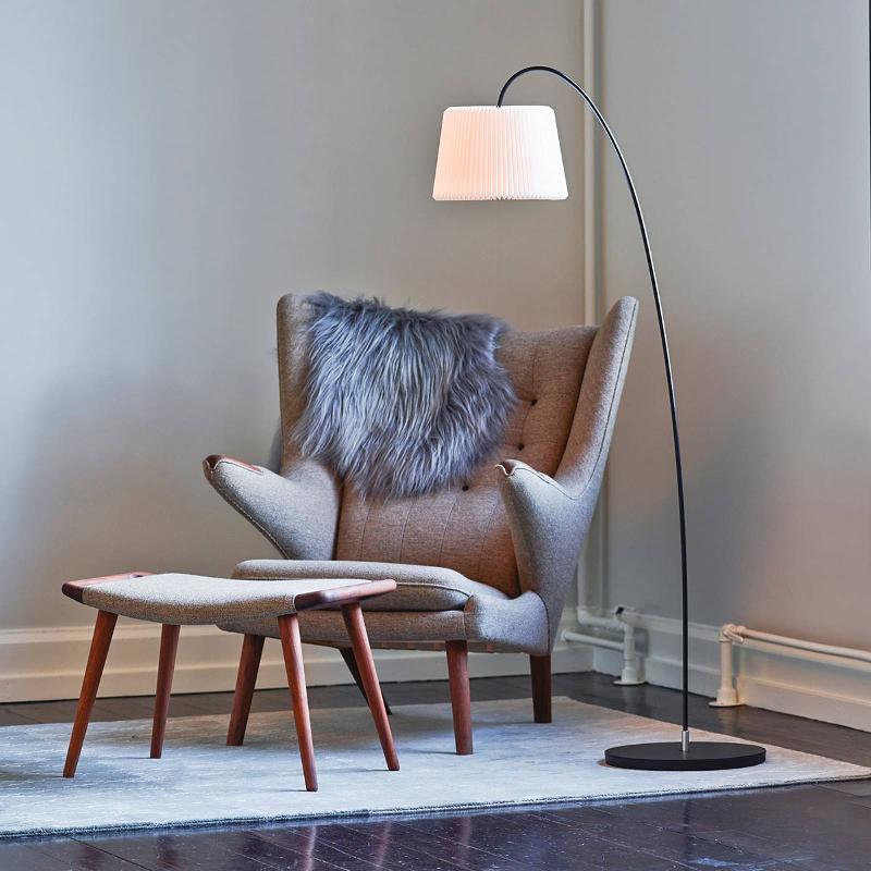 LE KLINT SNOWDROP LAMPADAIRE, PAPIER BLANC