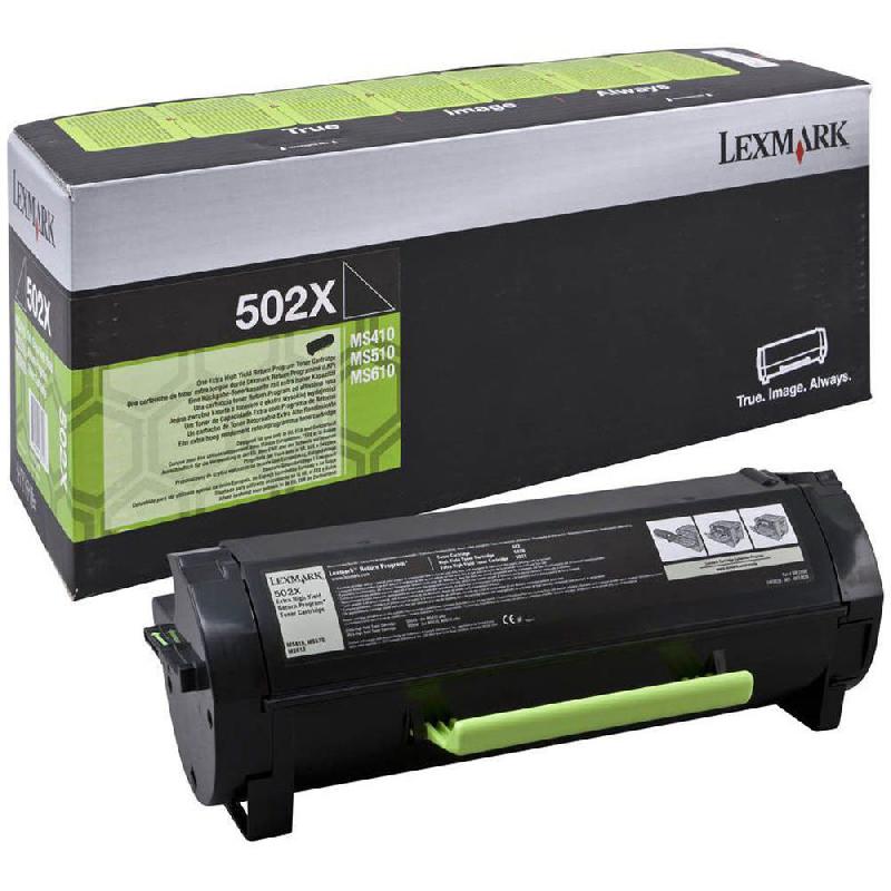 LEXMARK 502 - TONER - NOIR