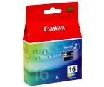 LOT DE 2 CARTOUCHES ENCRE CANON BCI 16 COULEUR