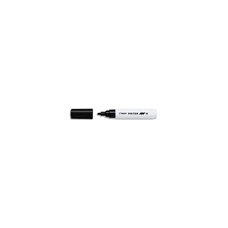 MARQUEUR PEINTURE PILOT PINTOR - POINTE MOYENNE - NOIR