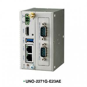 Mini PC Fanless UNO-2271G-E23BE - Atom E3815, 2 RS232, 2 LAN, HDMI, USB 3.0, compact et robuste_0