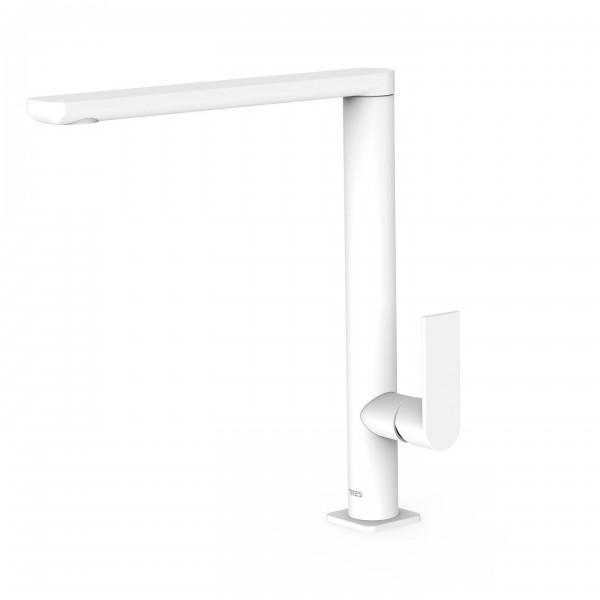 MITIGEUR LAVABO BEC 35X15 MM BLANC MAT - TRES 20020503BM