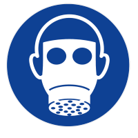 PANNEAU PROTECTION DES VOIES RESPIRATOIRES OBLIGATOIRE