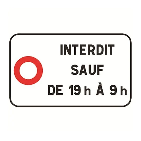 Panonceau de catégorie - M11b_0