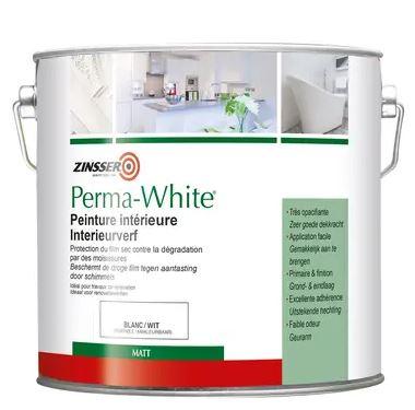 Peinture acrylique zinsser perma-white matt_0