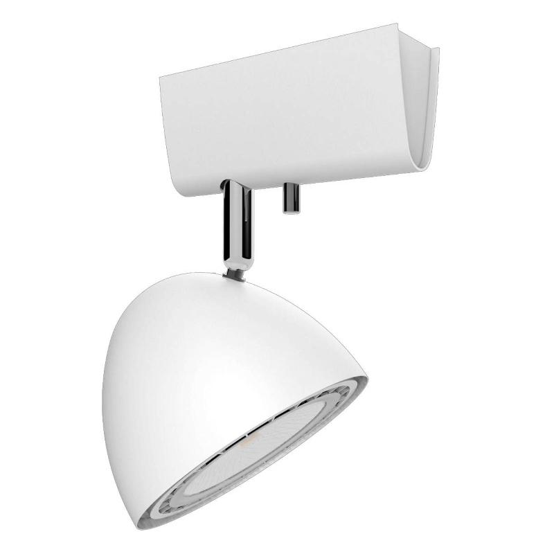 EULUNA PLAFONNIER À SPOTS VESPA I, BLANC, UNE LAMPE