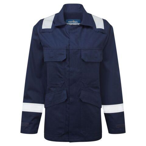 PORTWEST FR740 VESTE FEMME BIZFLAME FR MARINE - TAILLE XS