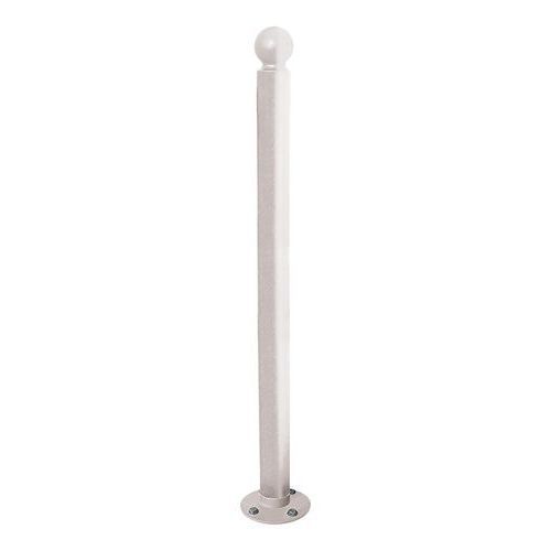 POTELET INCLINABLE AMORTICHOC BOULE - ZINC GRIS 7044 - PROCITY