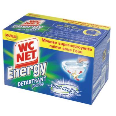 Poudre détartrante WC super nettoyant WC Net Energy boîte de 6 sachets_0