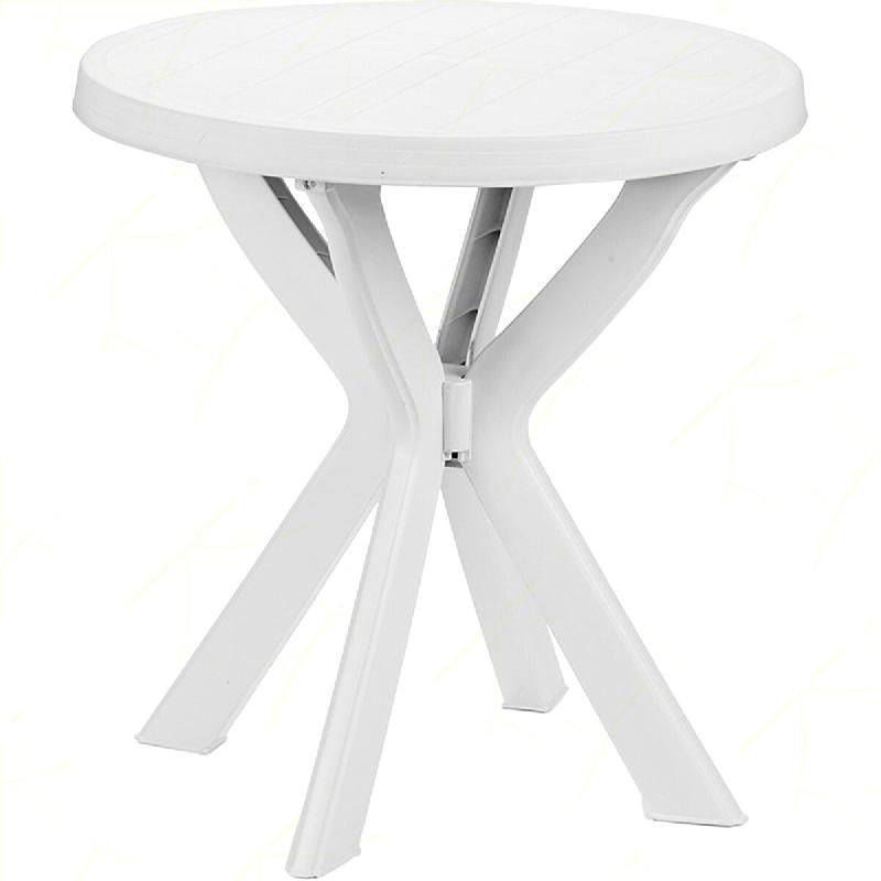 PROGARDEN Table blanche Don Tondo D.70 - blanc matière synthétique 8009271904002_0