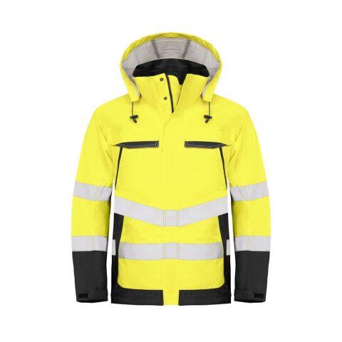 PROJOB 6440 PARKA PRIO HV - EN ISO 20471 CLASSE 3 / EN 343 CLASSE 3/3 JAUNE/NOIR - TAILLE XS
