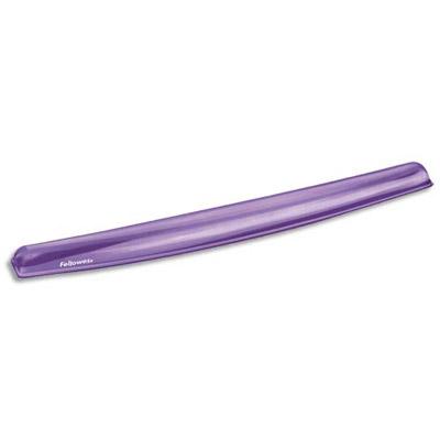 REPOSE POIGNETS FELLOWES POUR CLAVIER GEL CRYSTAL VIOLET 91437