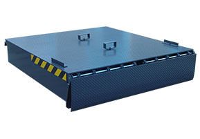 Niveleur de quai avec lèvre rabattable - Inkema RH14 - Hauteur spécifique 463mm pour transport optimisé_0