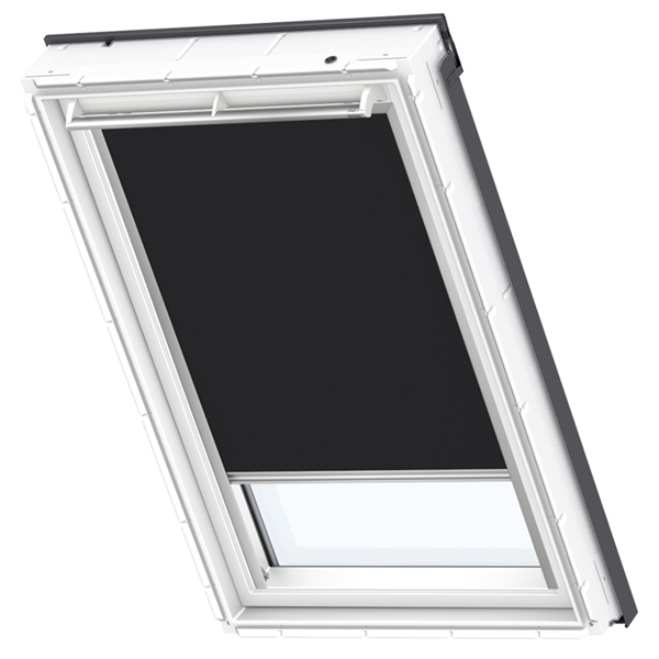 STORE VELUX OCCULTANT DKL M04 POUR FENÊTRE DE TOIT NOIR 3009S 78 X 98 CM