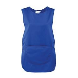 Tablier chasuble  bleu royal T.Unique Premier - textile 3701184506360_0