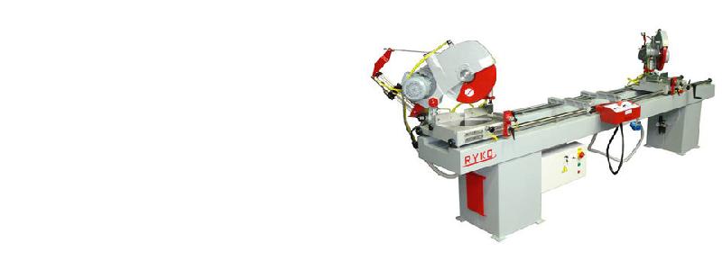 Tronçonneuse double pendulaire DS110 - semi-automatique pour ALU & PVC - coupe max. 3500mm_0