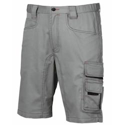 U-Power - Bermuda de travail gris clair PARTY Gris Clair Taille 46 - 46 gris 8033546188323_0