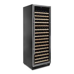 Vinobox V1681TI - cave à vins argentée en acier - classe énergétique G_0