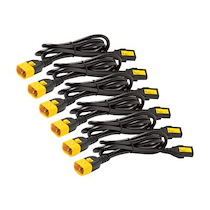 APC , POWER CORD KIT (6 EA), LOCKING, C13 TO C14, 1.2M