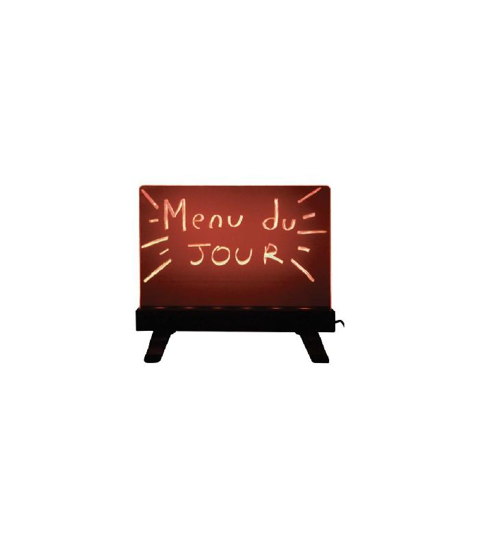 Ardoise publicitaire lumineuse - Multicolore LED - Référence : BO-TAB10_0