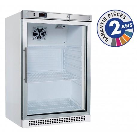 Armoire réfrigérée positive - +2°C/+8°C - laquée blanche - 1 porte vitrée - 100 L - A201TNV - Nosem_0