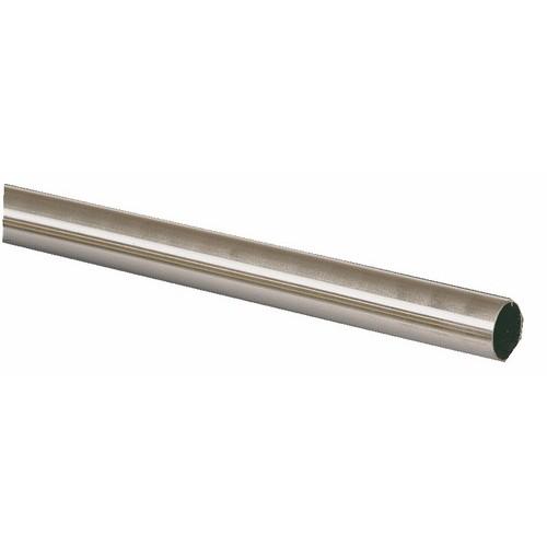 BARRE DE PENDERIE RONDE-ACIER INOXYDABLE-DIAMÈTRE 30MM DUVAL