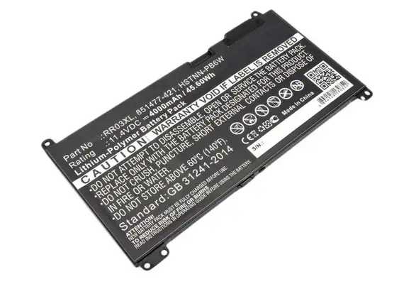 Batterie li-pol 11.4v 3930mah 45wh - rr03xl / rr03048xl / hstnn-lb7i / hstnn-pb6w / hstnn-q01c / hst_0