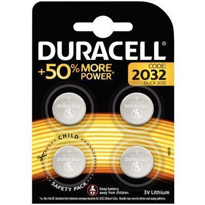 Blister de 4 piles lithium 3V CR2032 DURACELL - énergie longue durée garantie_0