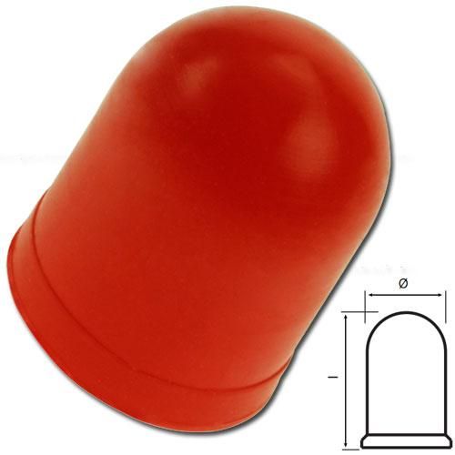 Cabochon T1 rouge - Silicone 3.6x6.7mm pour micro-lampe_0