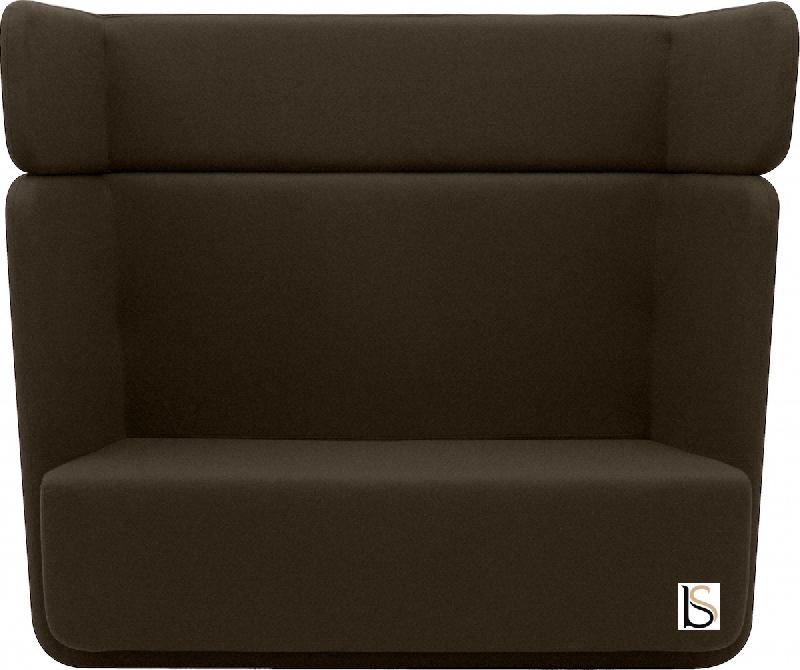 Canapé Softline Basket- 2 places - Feld marron 849, Haut_0