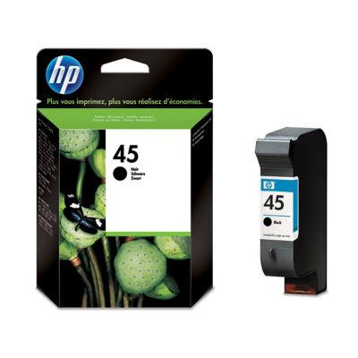 Cartouche HP 45 large noir pour imprimantes jet d'encre_0