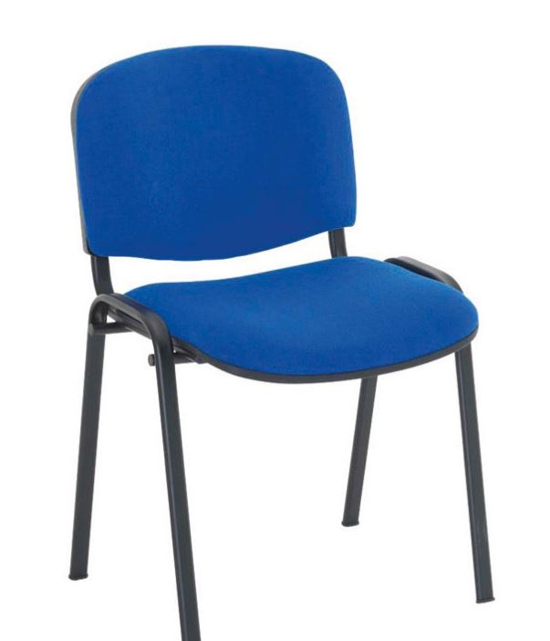 Chaise de conférence en tissu non feu - mousse haute densité, empilable - COMBE_0
