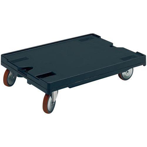 CHARIOT DE TRANSPORT EN PLASTIQUE 800X600 MM - UTZ