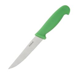 Couteau à légumes denté Hygiplas vert 100mm - C862_0