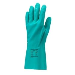 Coverguard - Gants de protection chimique vert en nitrile plus 5500 épaisseur 0.46 EUROCHEM N5530 (Pack de 10) Vert Taille 8 - 3435241055286_0