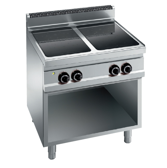 CUISINIÈRE ÉLECTRIQUE VITROCÉRAMIQUE PROFI 70/4 SUR...