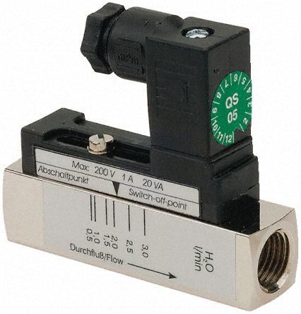 DÉBITMÈTRE COMMUTATEUR REED,0,1-0,6L/MIN
