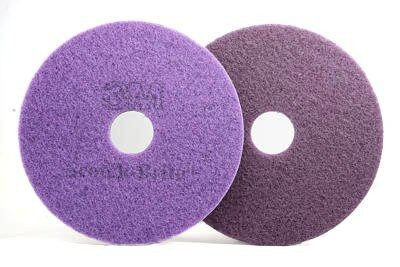 Disque de cristallisation mauve basse vitesse 3m scotch brite (sols marbre, terrazzo, béton...)_0