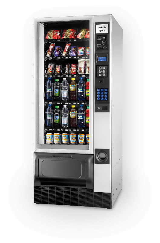 Distributeur automatique de boissons et snacks - Melodia - design moderne et économies d'énergie_0
