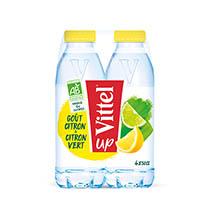 EAU VITTEL UP BIO CITRON / CITRON VERT BOUTEILLE 50 CL - CARTON DE 24 BOUTEILLES
