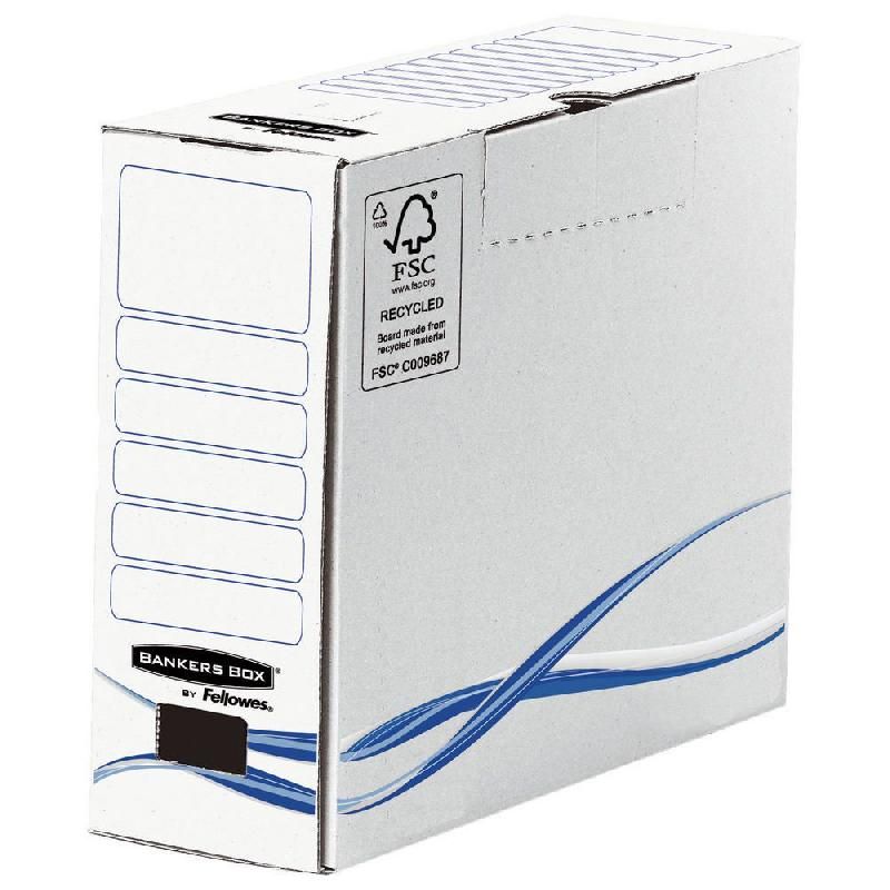 FELLOWES BOÎTE ARCHIVES FELLOWES BASIC - BLANC - DOS 10 CM