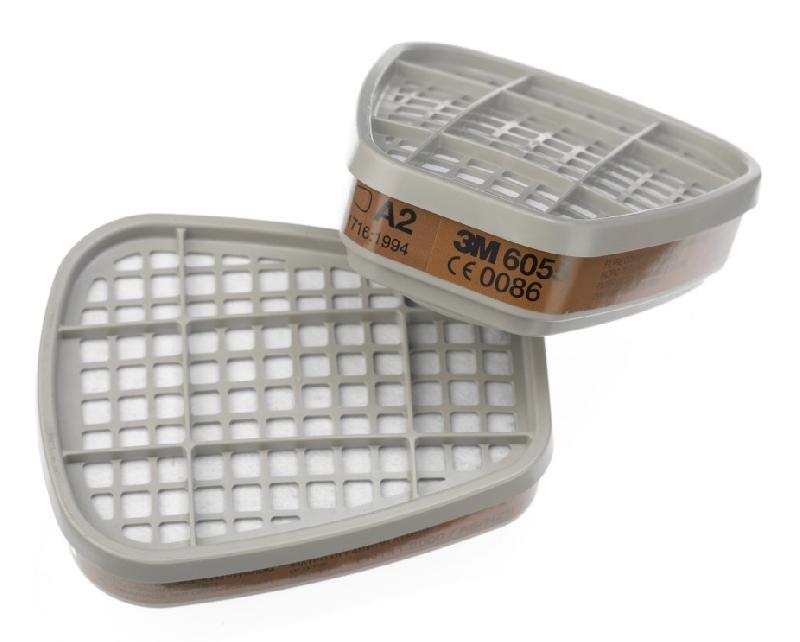 Filtres antigaz et antivapeur série 6000 A2 - 3M - K6055 - 587288 - Protection optimale pour environnements industriels_0
