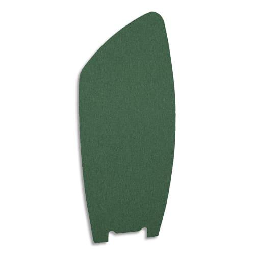 Cloison de bureau Gautier Office - Séparation haute L88 Menhir tissu vert - Dim. L.88 x H.182 x P.3 cm_0