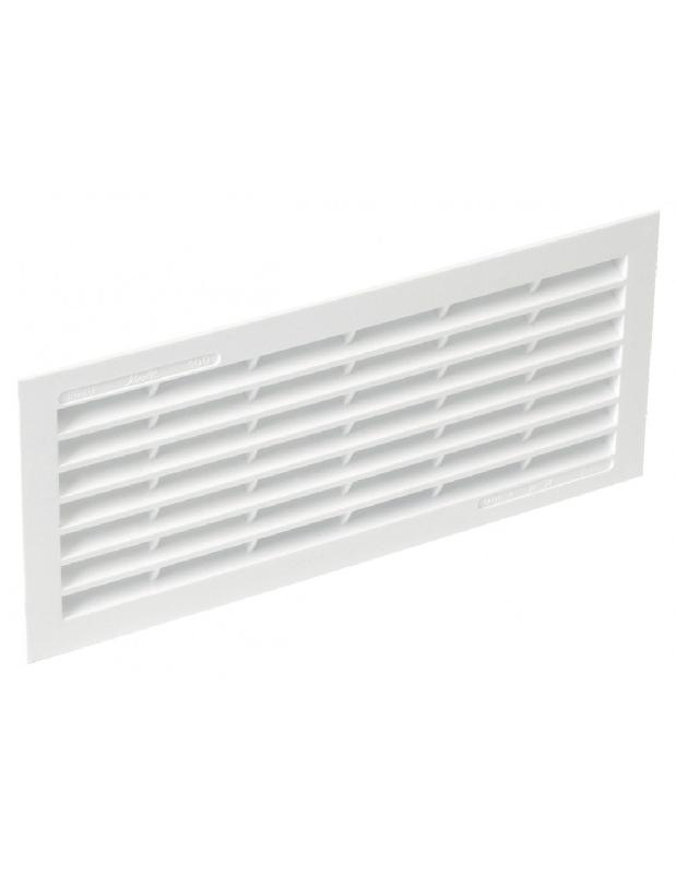 GRILLE DE VENTILATION EN APPLIQUE TYPE 150CM² RECTANGULAIRE 96X275MM - NICOLL - 1B161