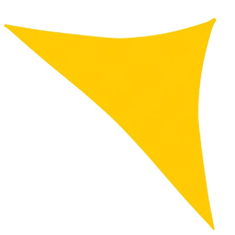 Helloshop26 - Voile toile d'ombrage parasol 160 g/m² PEHD 4 x 4 x 5,8 m jaune 02_0009131 - jaune 3000488482722_0