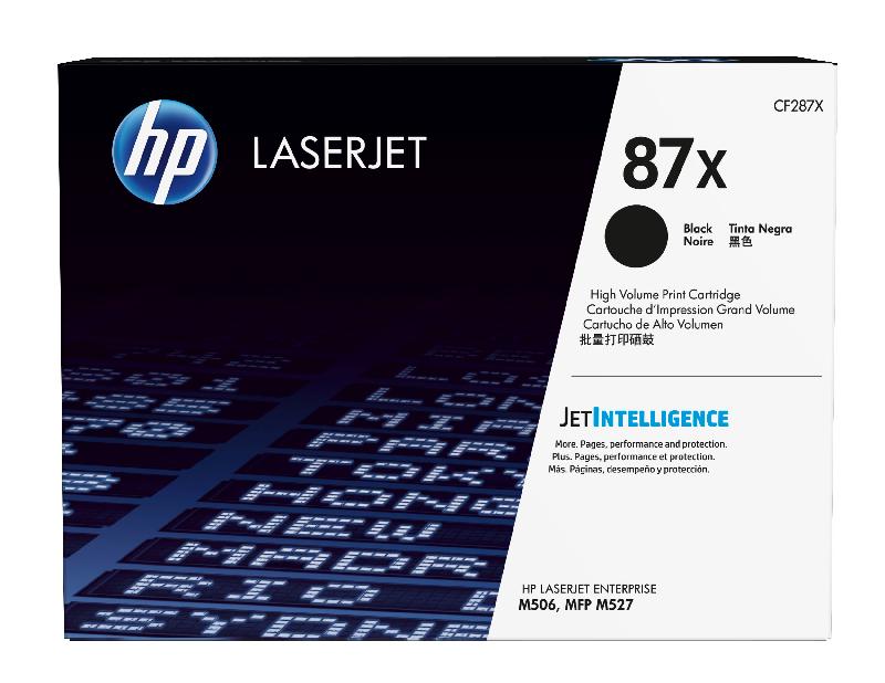 HP 87X toner LaserJet noir grande capacité authentique_0