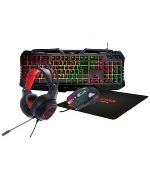KIT DE JEU PRIXTON FENIX - ROUGE - ACCESSOIRES INFORMATIQUES