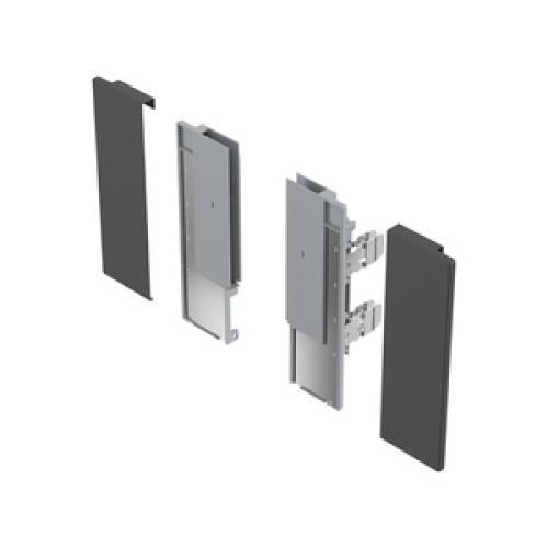 KIT RACCORD FAÇADE TIROIR À L'ANGLAISE - CASSEROLIER - AVANTECH YOU - ANTHRACITE HETTICH